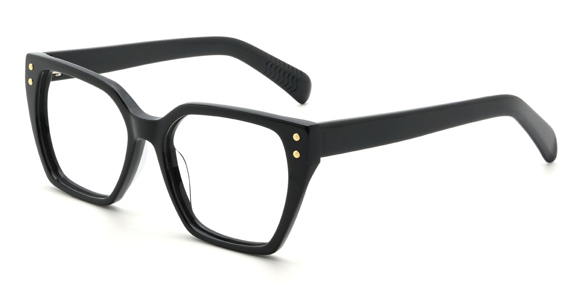 Fekete Misbah Szemüveg - Rectangle Glasses