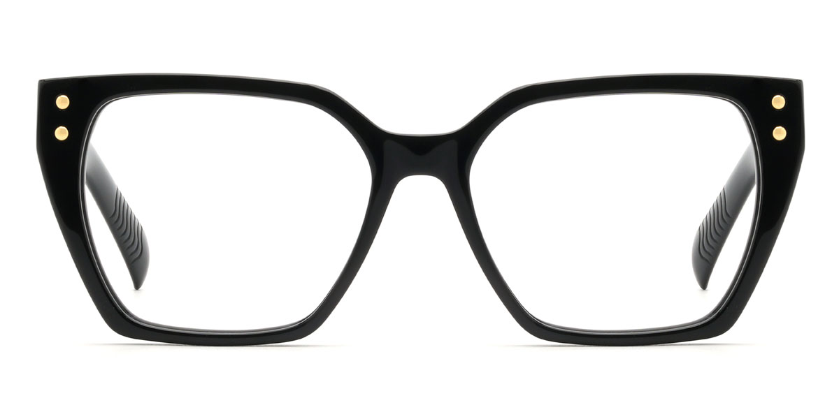 Fekete Misbah Szemüveg - Rectangle Glasses