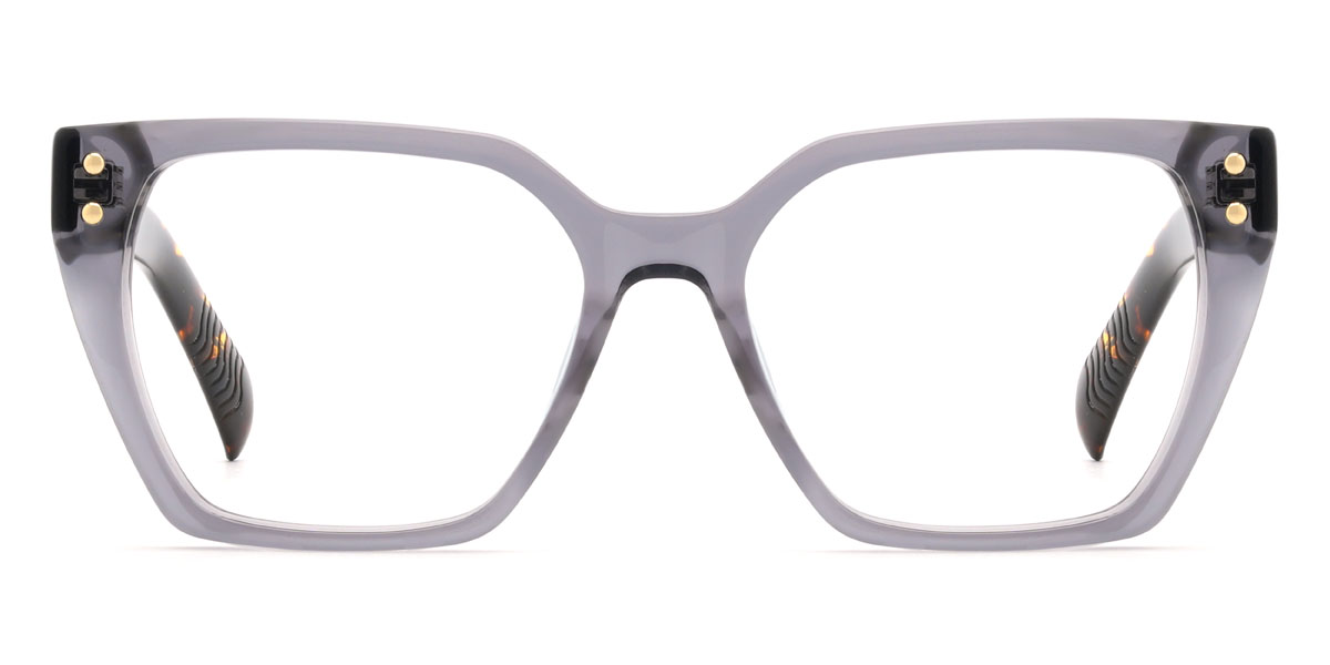 Szürke Misbah Szemüveg - Rectangle Glasses