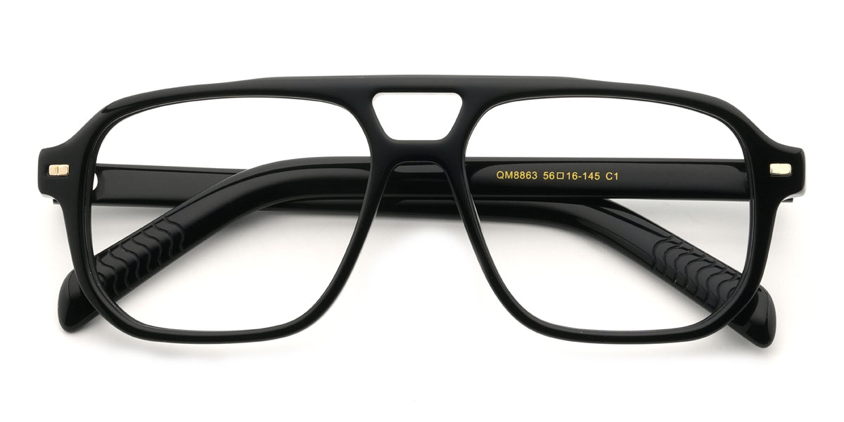 Fekete Heritage Szemüveg - Aviator Glasses