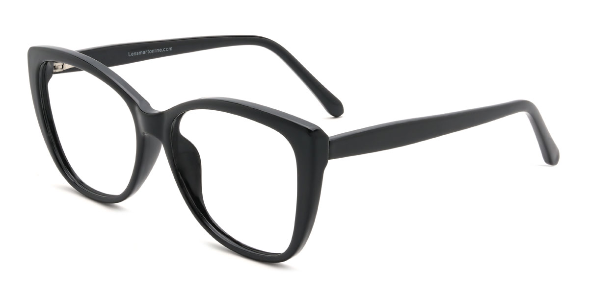Noir Haidee Lunettes - Cat Eye Glasses