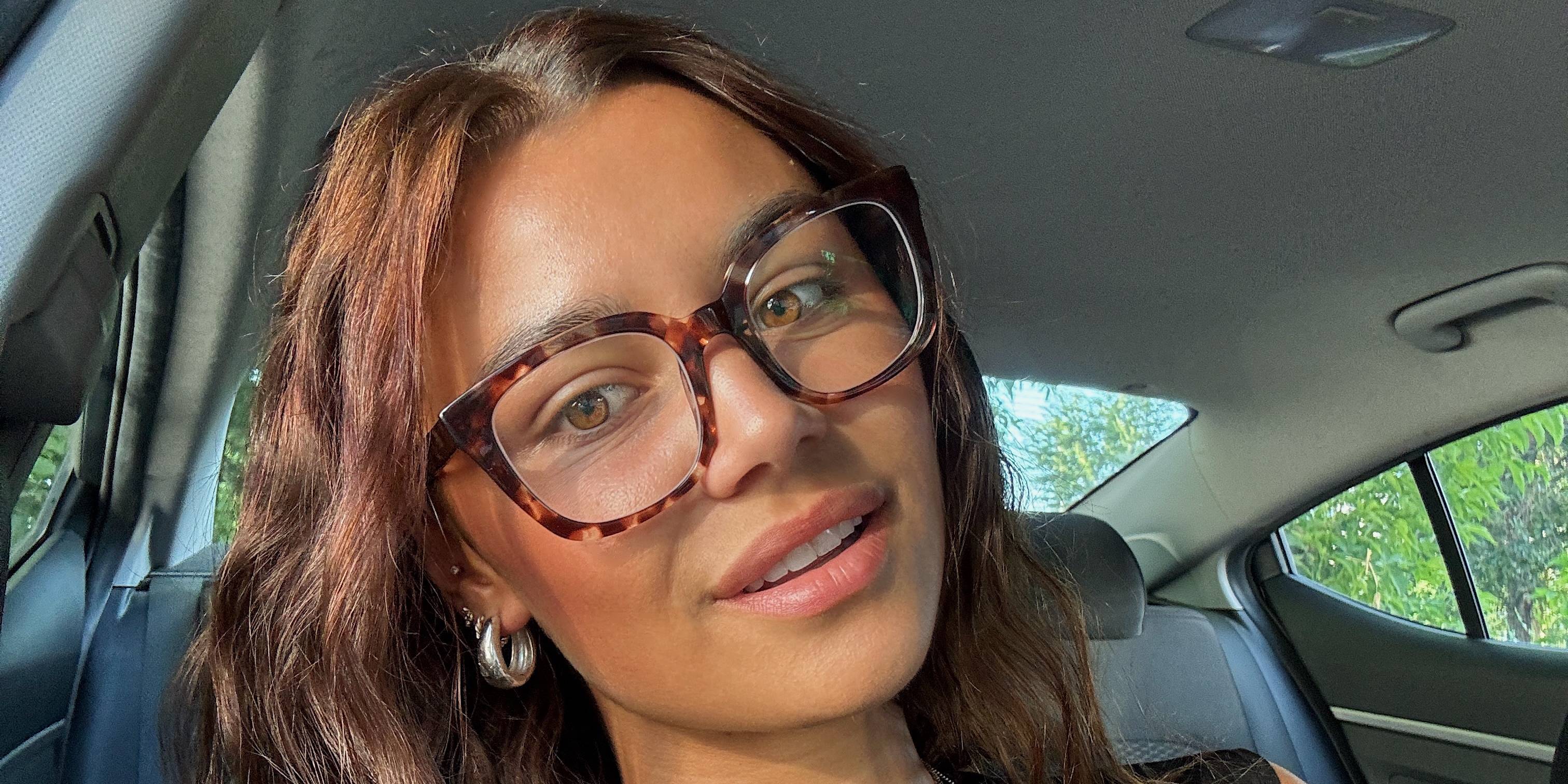 Tawny Tortoiseshell Sahana Glasses - Square Glasses