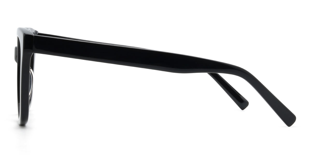 Black Sahana Glasses - Square Glasses