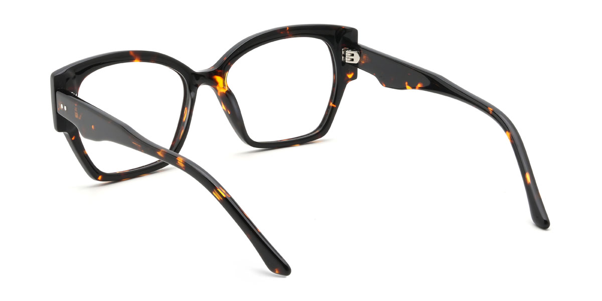 Tortoiseshell Queency Glasses - Round Glasses