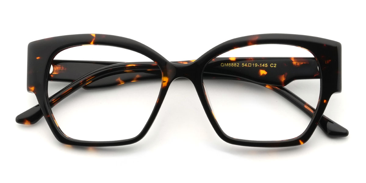 Tortoiseshell Queency Glasses - Round Glasses