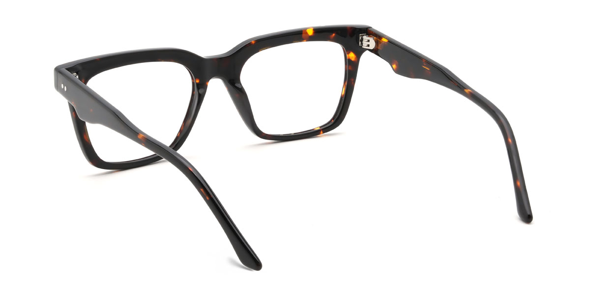 Tortoiseshell Gomez Glasses - Rectangle Glasses