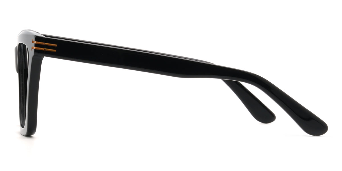 Black Lindokuhle Glasses - Square Glasses