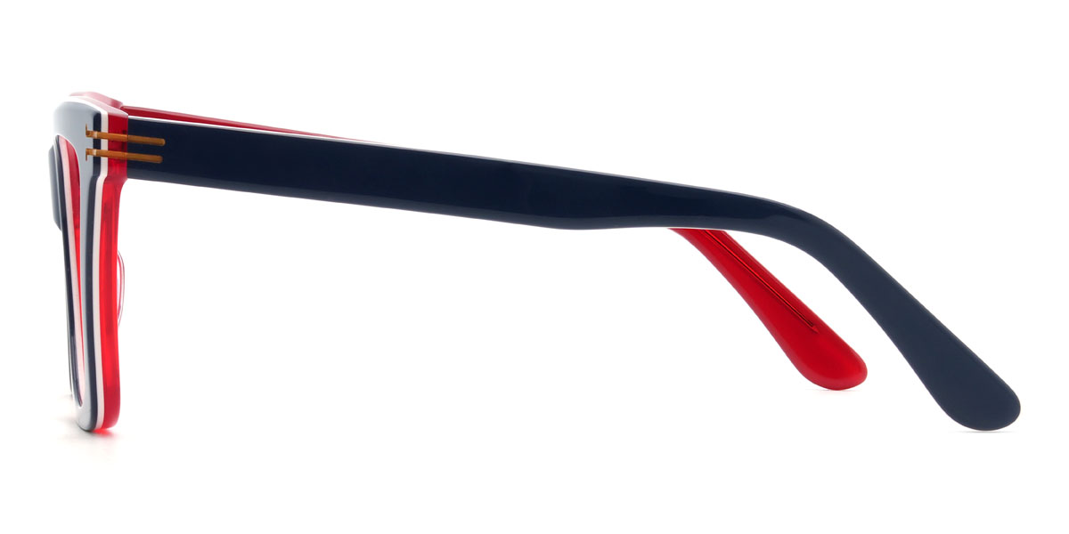 Navy Lindokuhle Glasses - Square Glasses