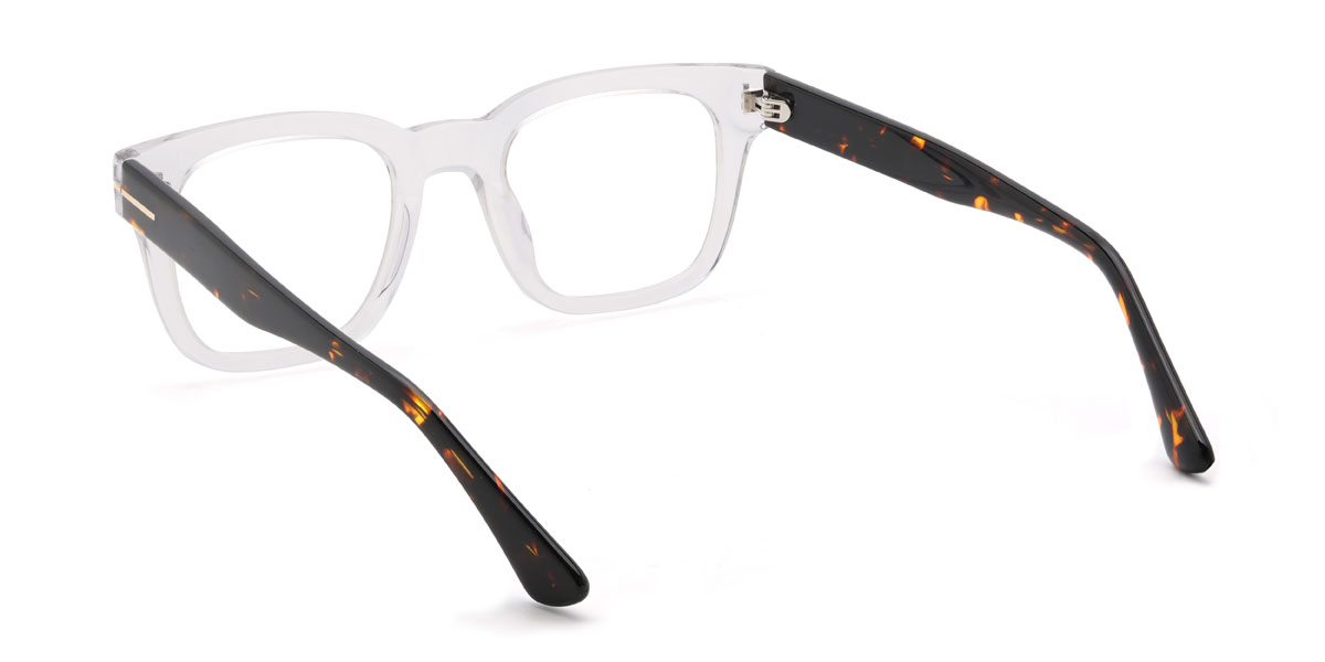 Clear Ramsay Glasses - Rectangle Glasses