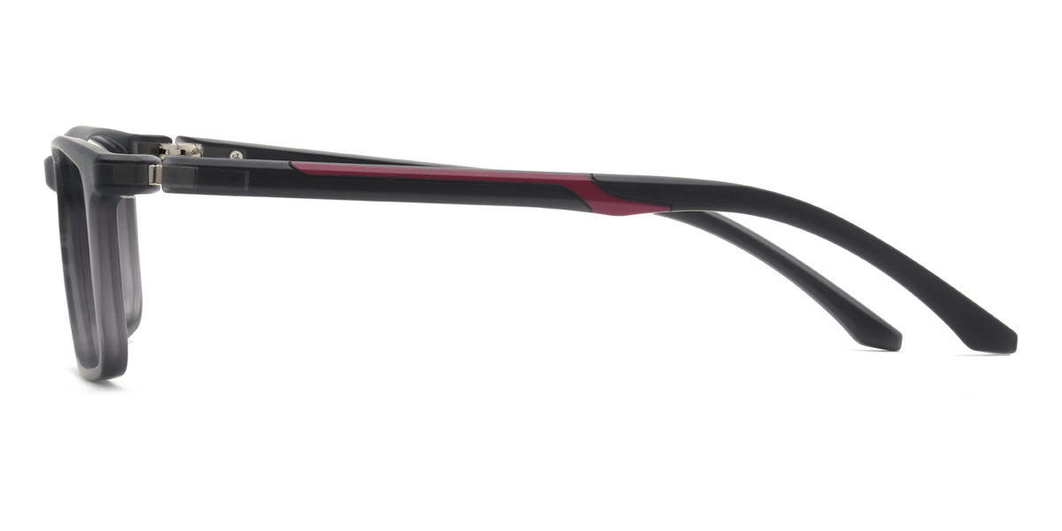 Grey Sekou Glasses - Rectangle Glasses