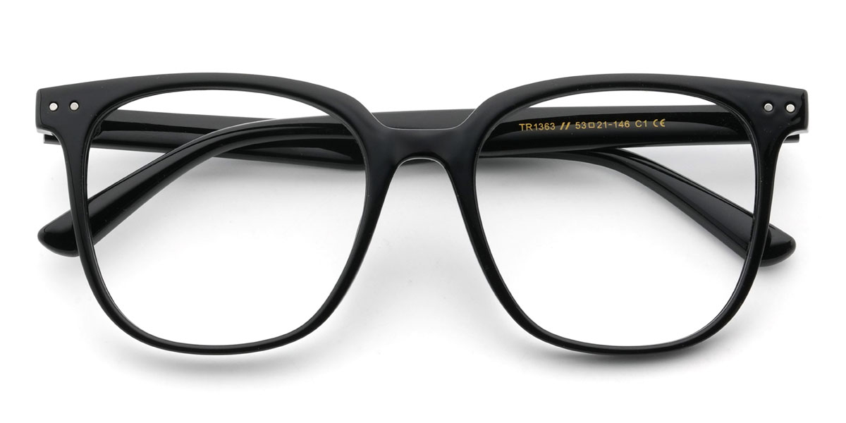 Black Wilbert Glasses - Square Glasses