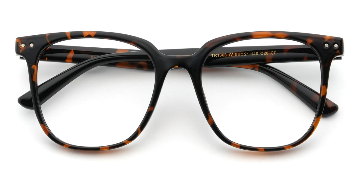 Tortoiseshell Wilbert Glasses - Square Glasses