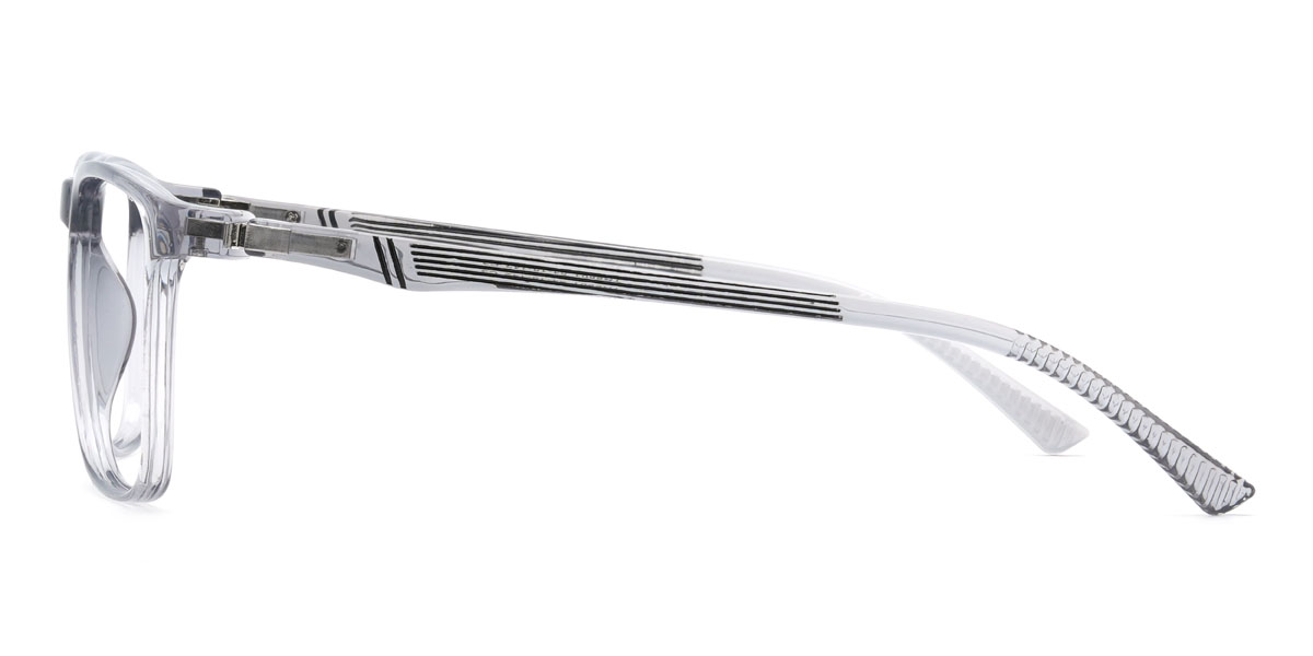 Grey Naftali Glasses - Rectangle Glasses