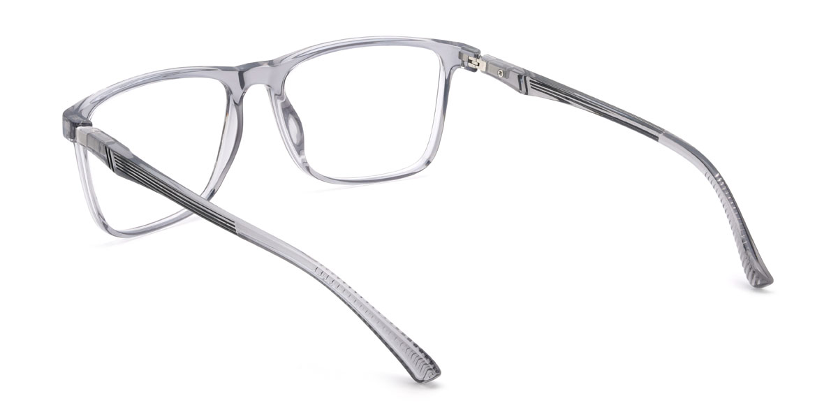 Grey Naftali Glasses - Rectangle Glasses