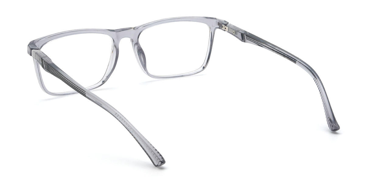 Grey Siddiq Glasses - Rectangle Glasses