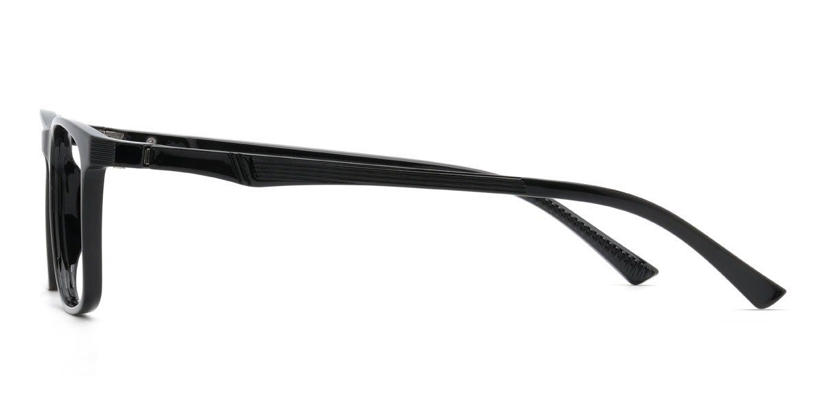 Black Breece Glasses - Rectangle Glasses