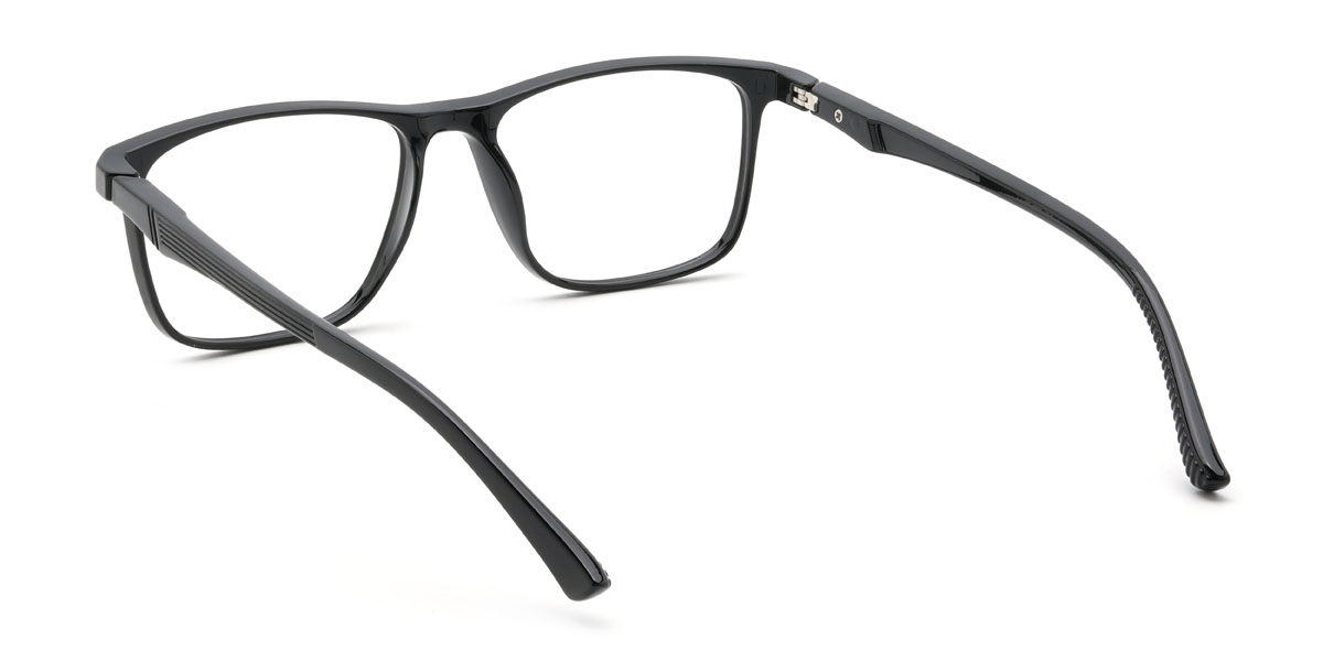 Black Breece Glasses - Rectangle Glasses