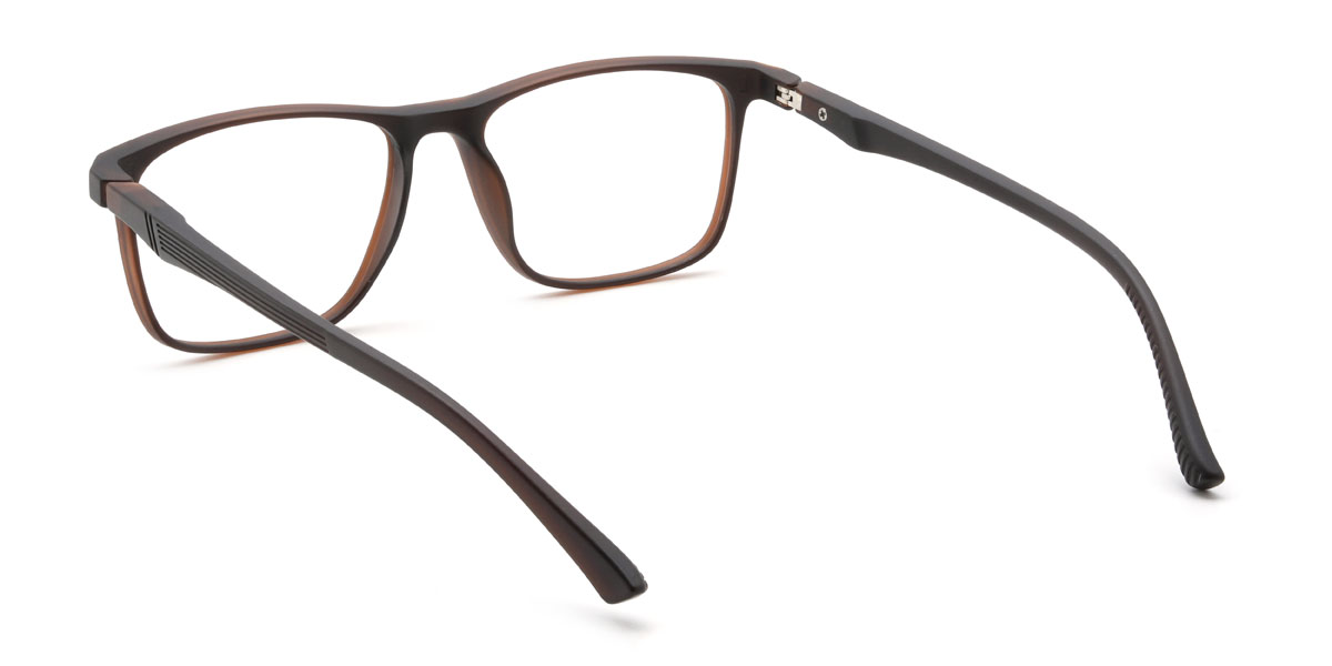 Marron Breece Lunettes - Rectangle Glasses