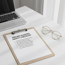 Is Buying Prescription Glasses Online Safe? A Checklist