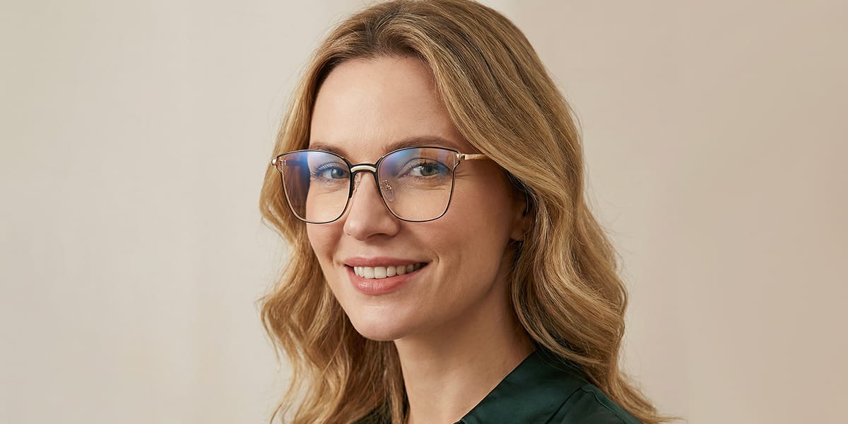 Black Frode Glasses - Square Glasses