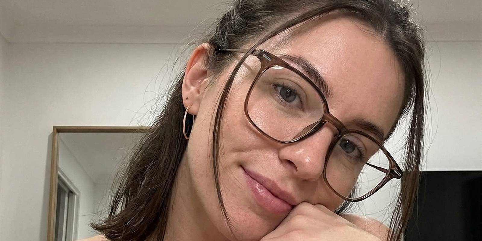 Brown Hilda Glasses - Square Glasses