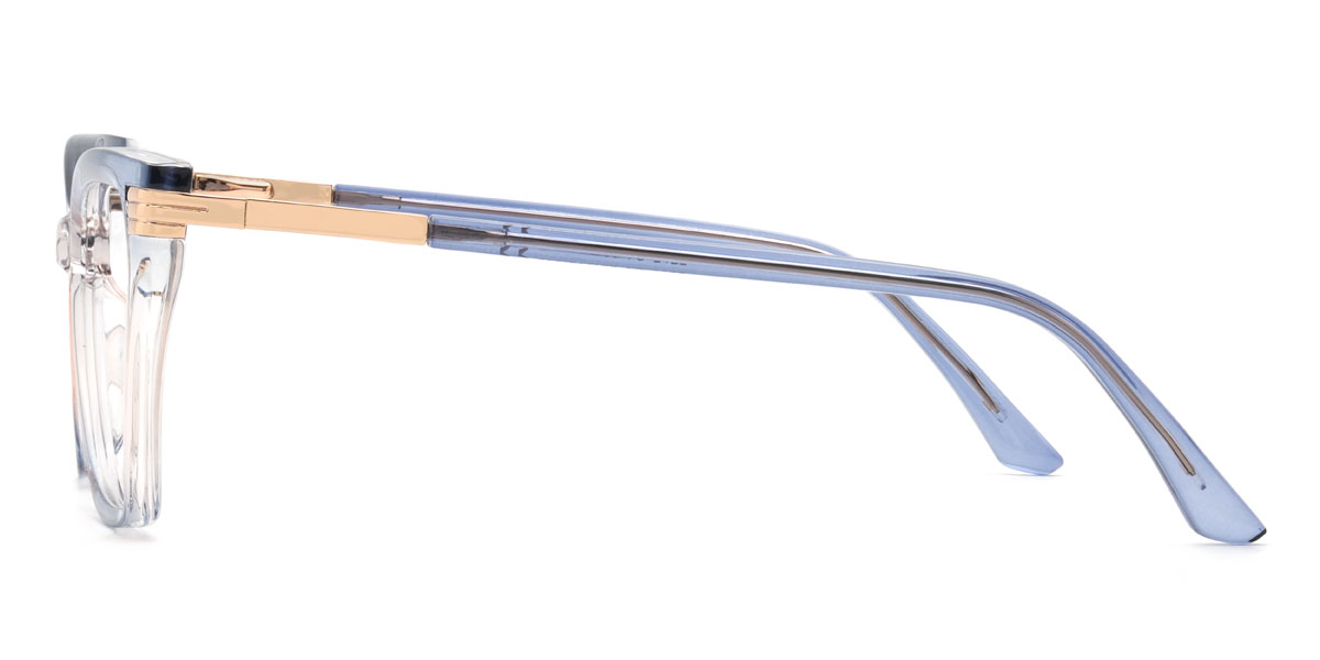 Gradient Blue Sevastian Glasses - Cat Eye Glasses