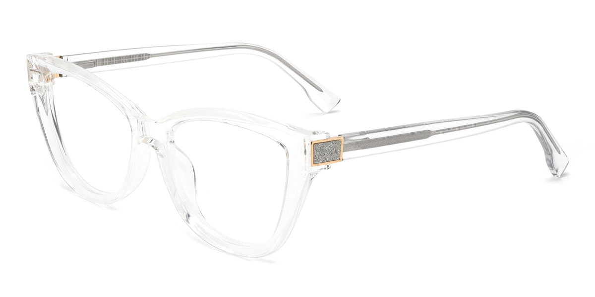Clear Venture Glasses - Cat Eye Glasses