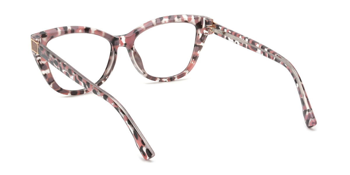 Pink Tortoiseshell Venture Glasses - Cat Eye Glasses