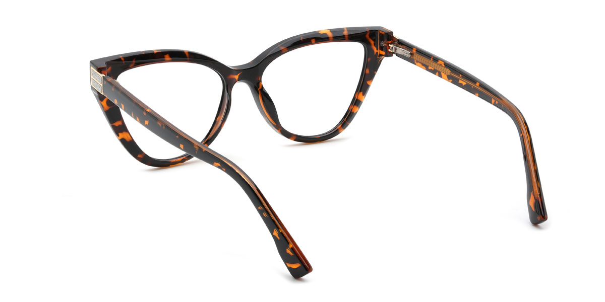 Tortoiseshell Britney Glasses - Cat Eye Glasses