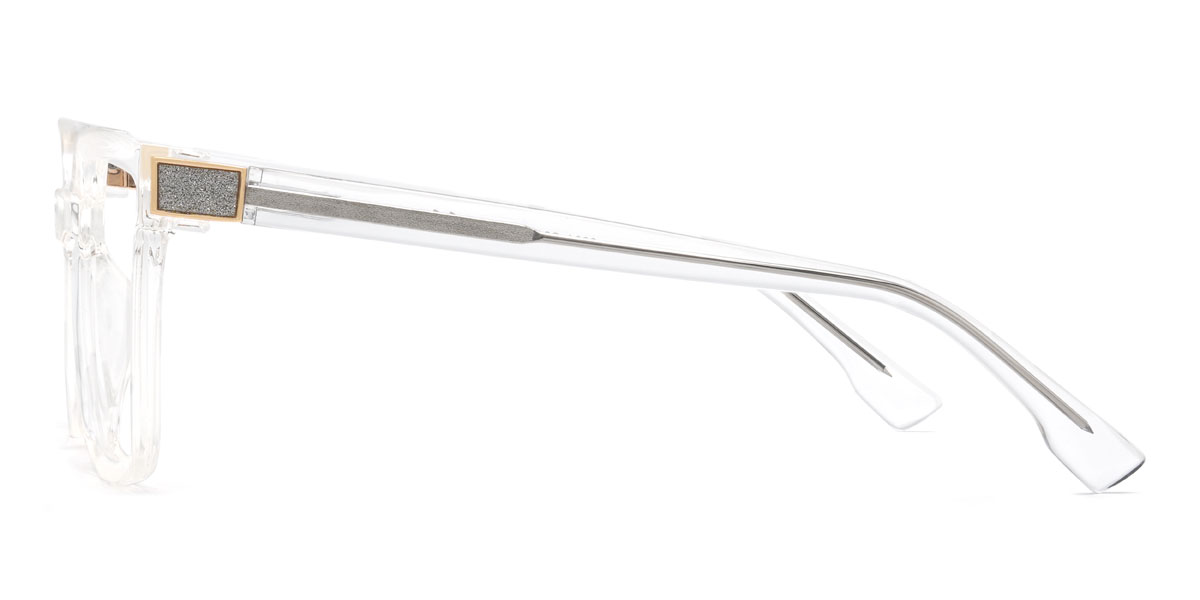 Clear Emilie Glasses - Rectangle Glasses