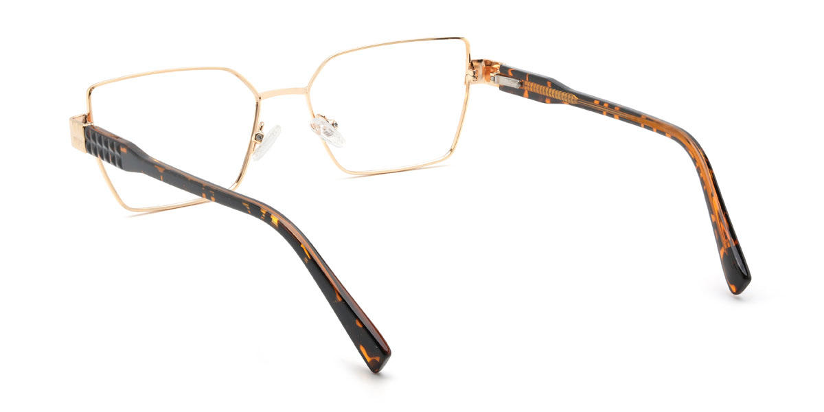 Tortoiseshell Gaines Glasses - Rectangle Glasses