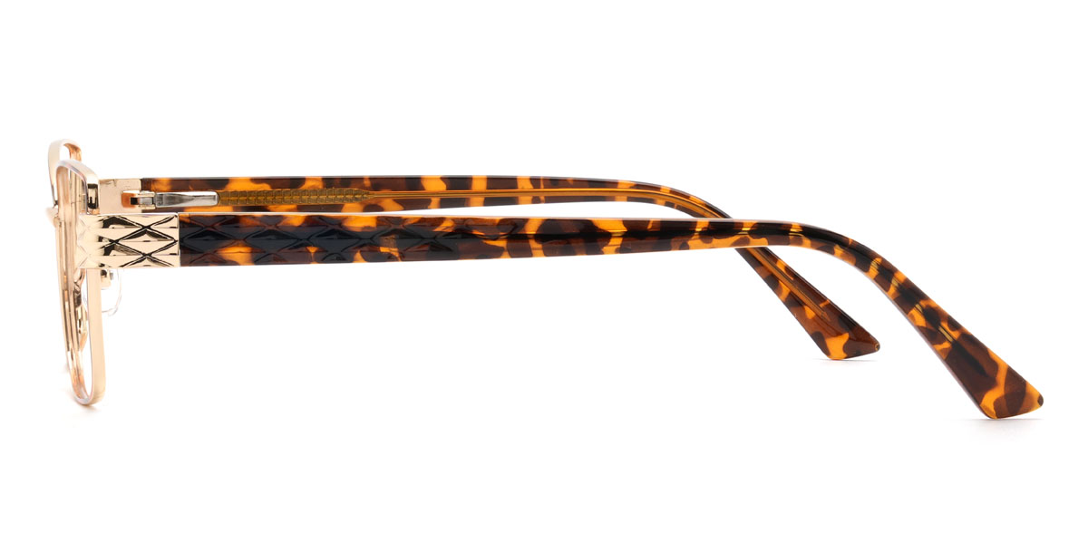Tortoiseshell Vincenza Glasses - Rectangle Glasses