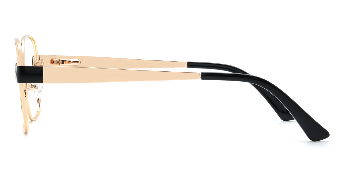 Or Noir Anastacio Lunettes - Rectangle Glasses