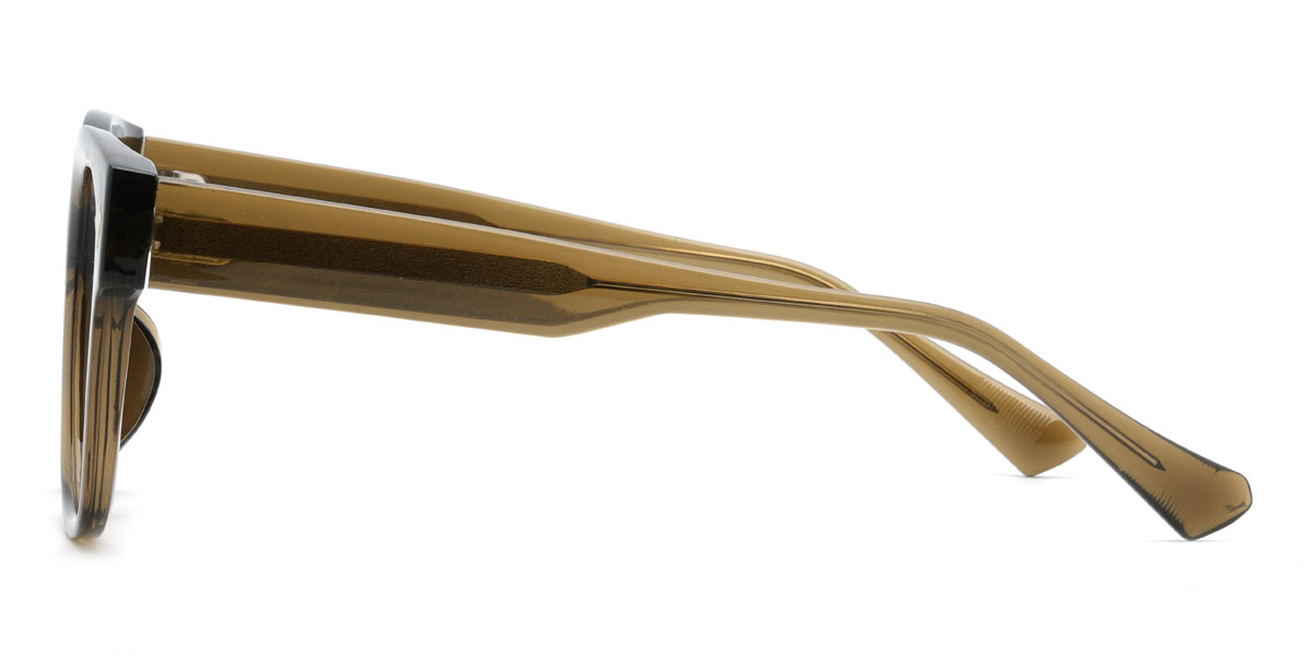 Olive green Ademola Glasses - Square Glasses