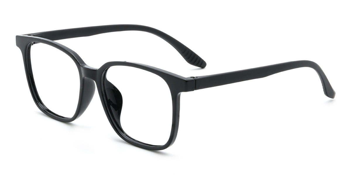 Black Fayyad Glasses - Square Glasses