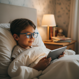 Screen Time & Kids’ Sleep: The Blue Light Connection