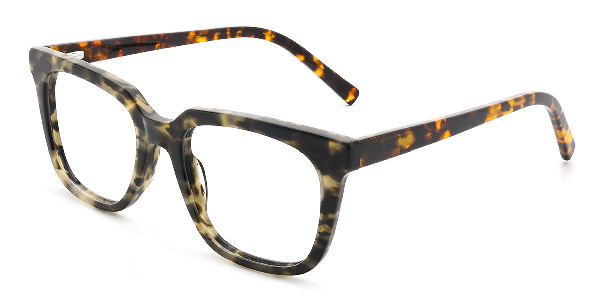 Tortoiseshell Muadh Glasses - Rectangle Glasses