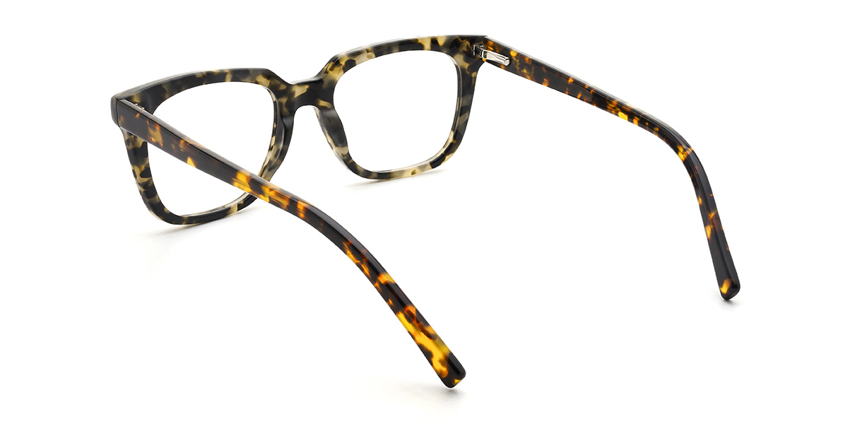 Tortoiseshell Muadh Glasses - Rectangle Glasses