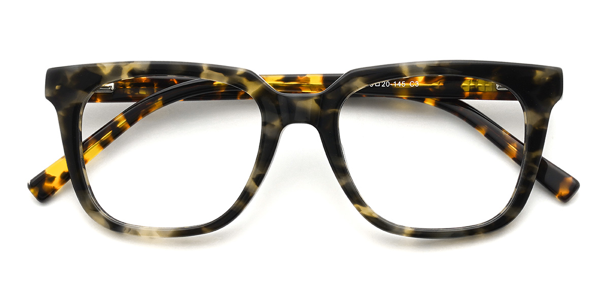 Tortoiseshell Muadh Glasses - Rectangle Glasses