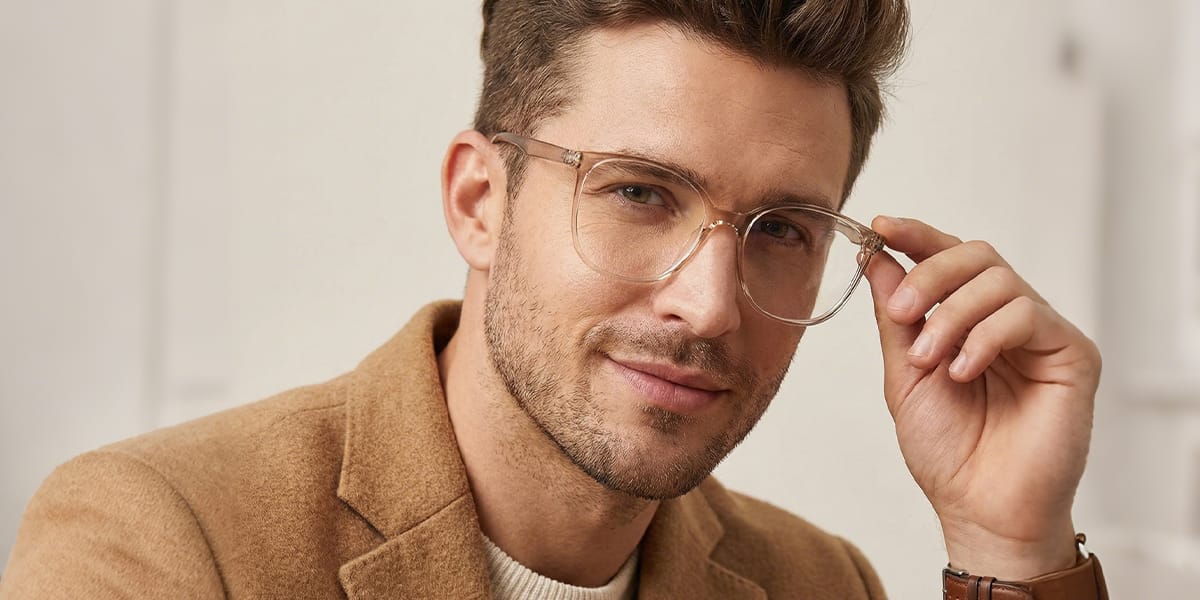 Gradient Tawny Marlin Glasses - Square Glasses