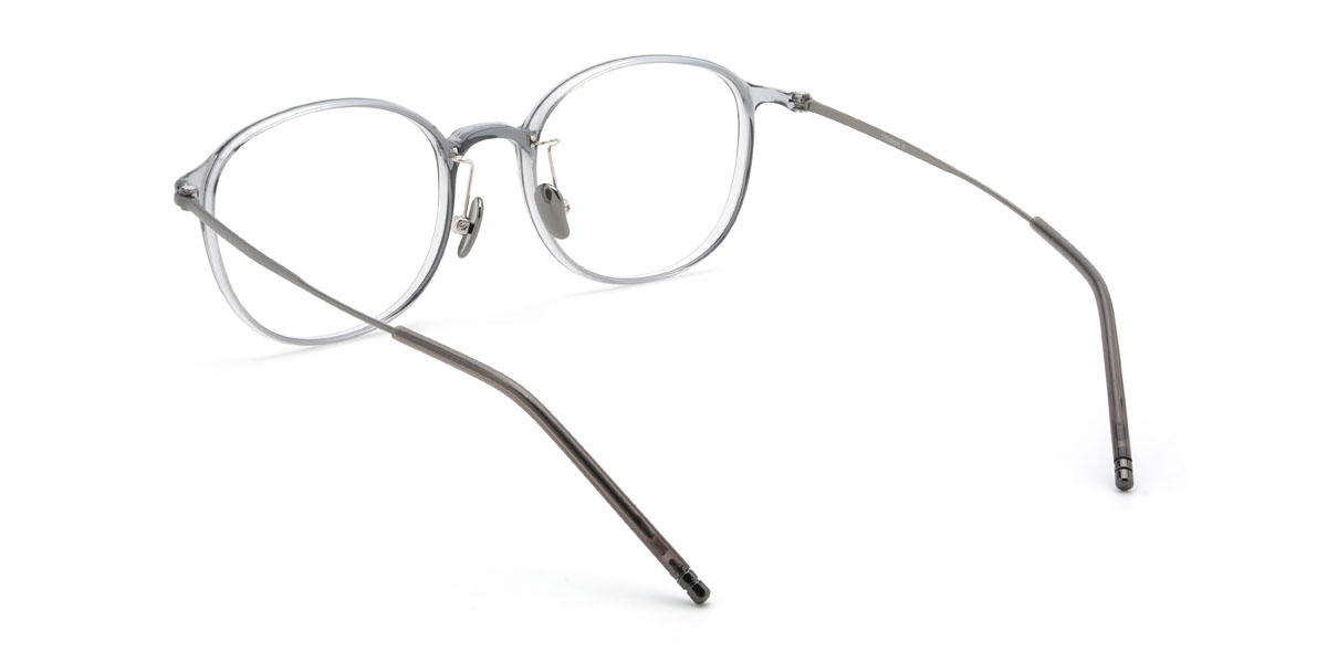 Grey Sriyan Glasses - Oval Glasses