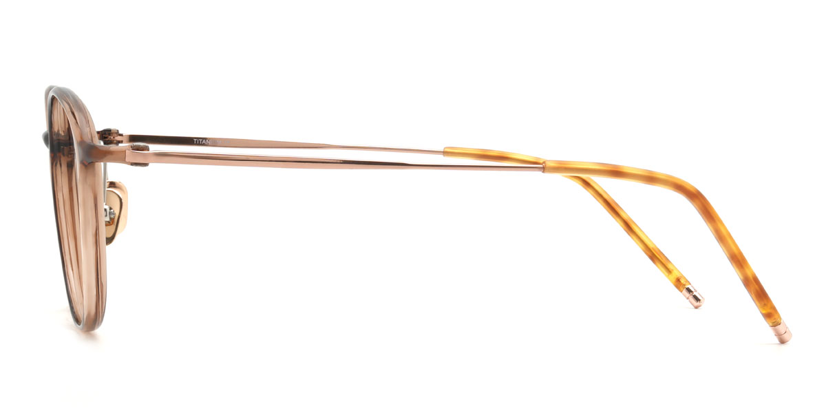 Brown Sriyan Glasses - Oval Glasses