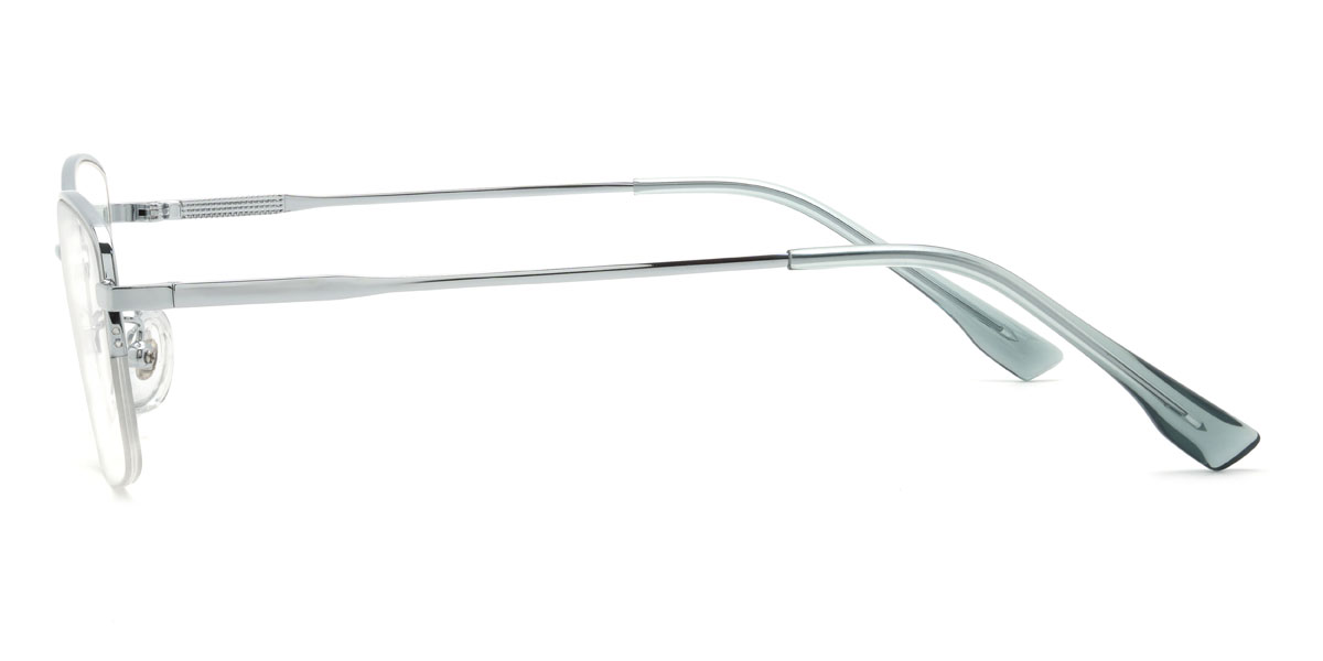 Silver Conrad Glasses - Rectangle Glasses