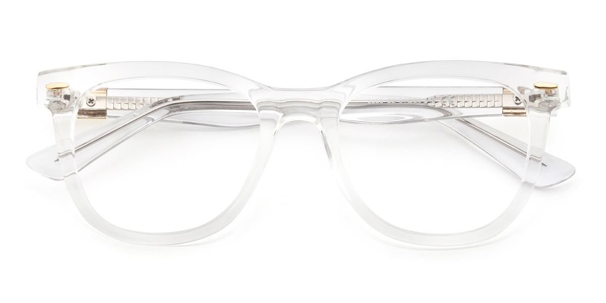 Clear Benas Glasses - Oval Glasses