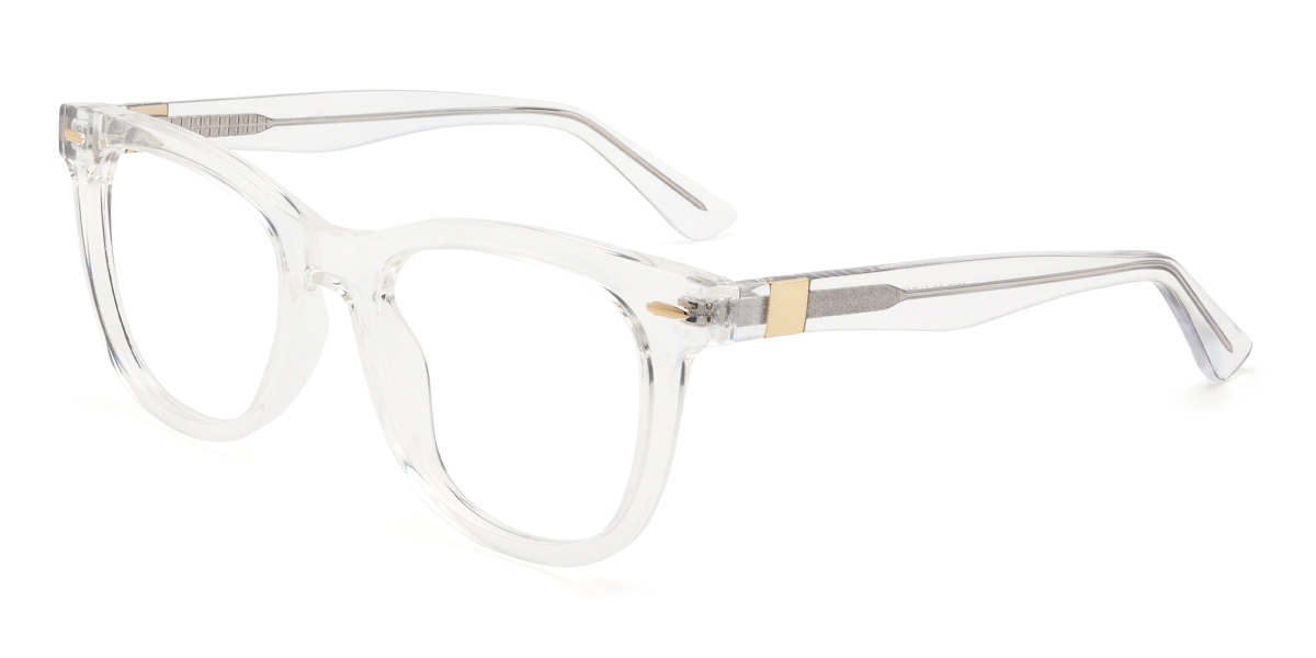 Clear Benas Glasses - Oval Glasses