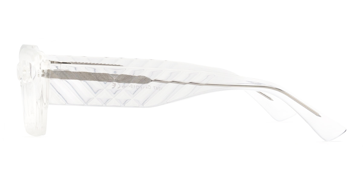 Clear Pascual Glasses - Rectangle Glasses