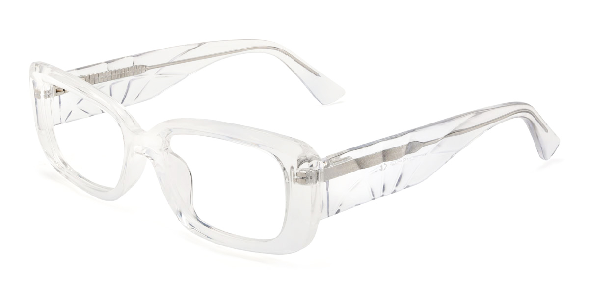 Clear Cheston Glasses - Rectangle Glasses