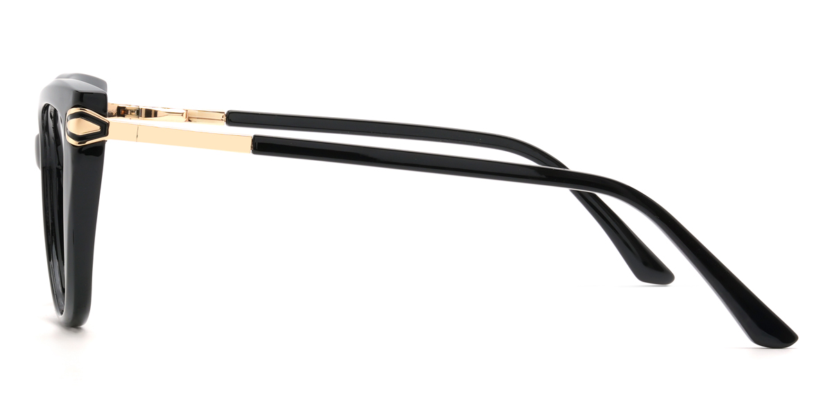 Black Alizee Glasses - Cat Eye Glasses