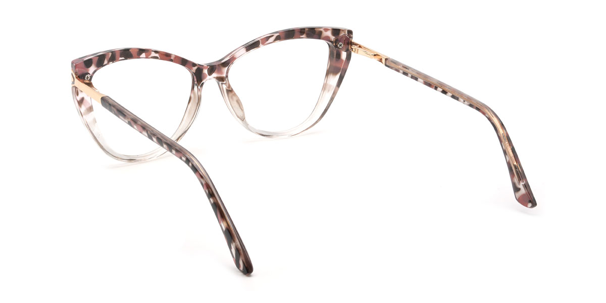 Clear Tortoiseshell Alizee Glasses - Cat Eye Glasses