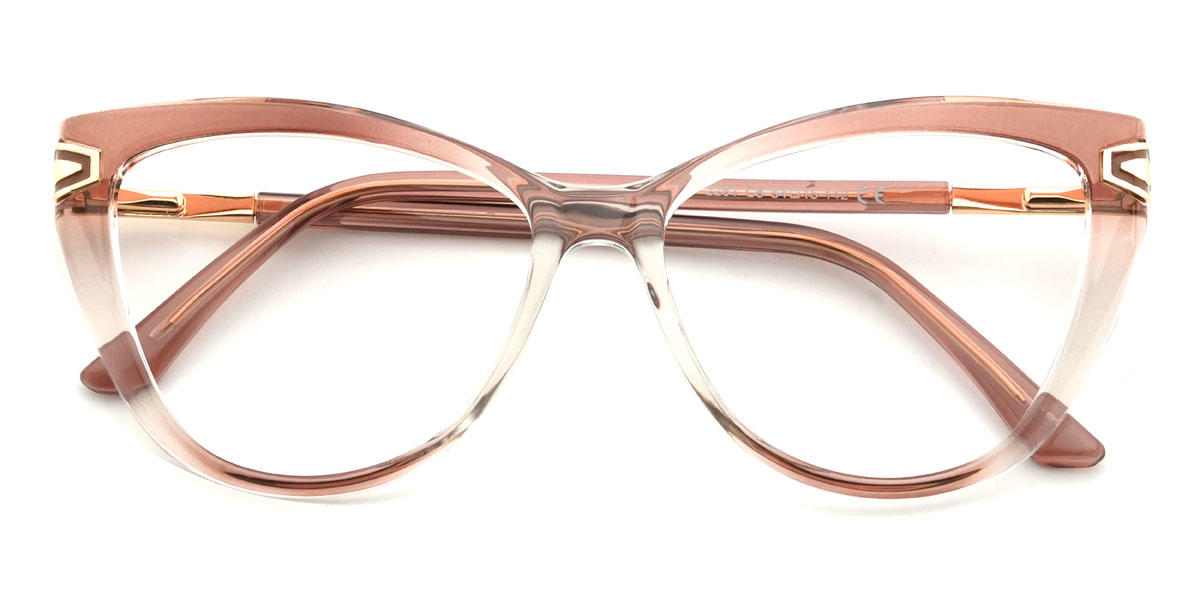 Gradient Tawny Alizee Glasses - Cat Eye Glasses